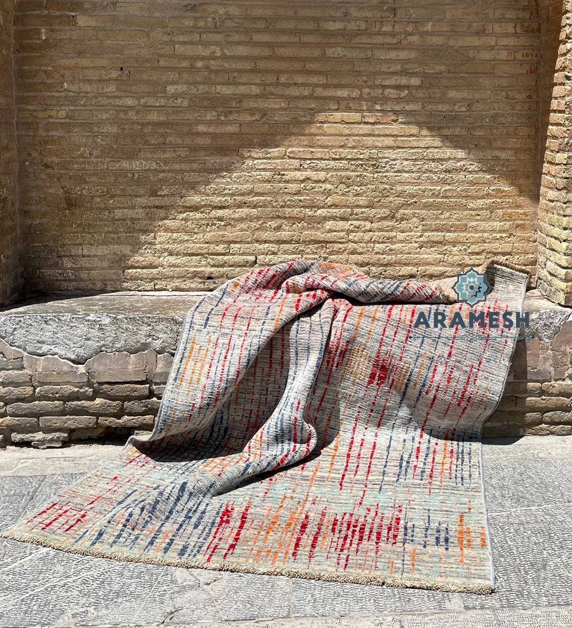 تصویر فرش پشمی جیپور کد 05 — نمای 1